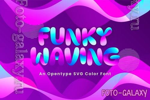 Funky Waving font