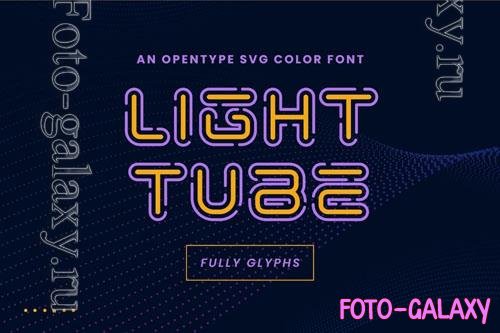 Light Tube font