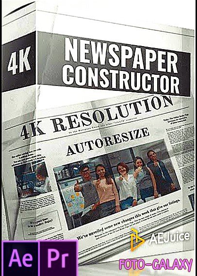 Newspaper Constructor - for After Effects and Premiere