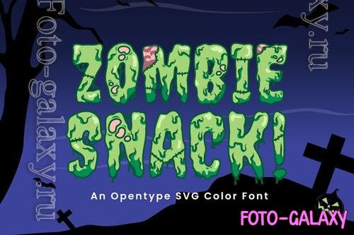 Zombie Snack font