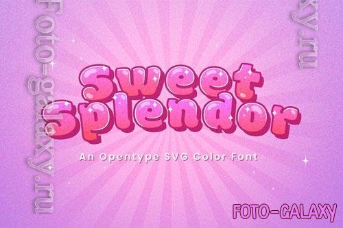 Sweet Splendor font