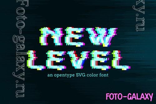 New Level font