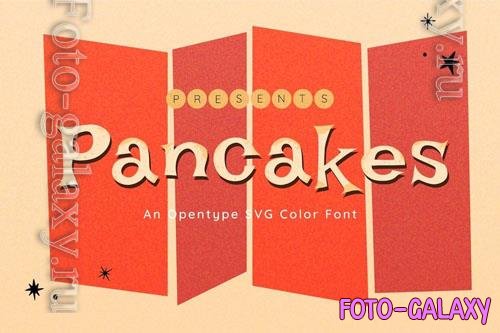 Pancakes font