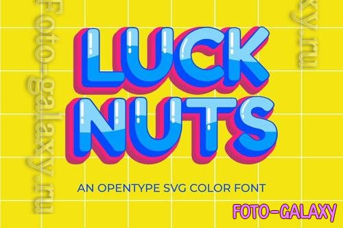 Luck Nuts font