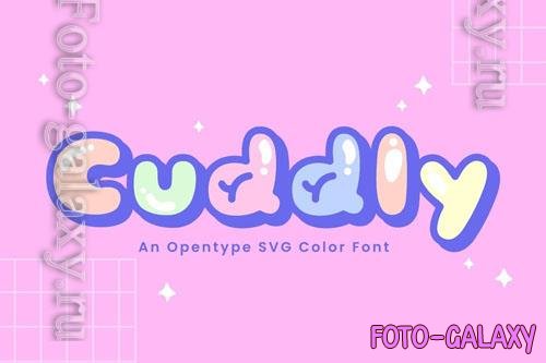 Cuddly font