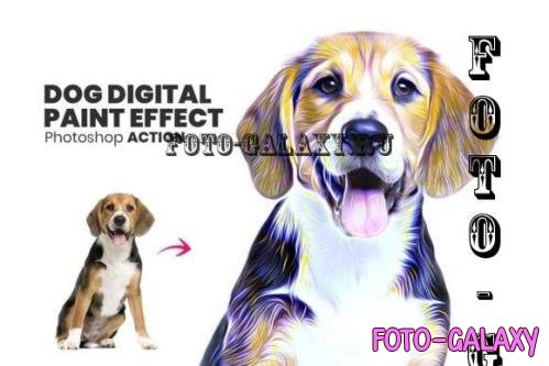 Pet Digital Paint Effect - 10247125