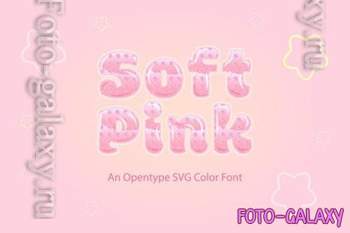 Soft Pink font