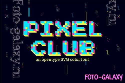 Pixel Club font