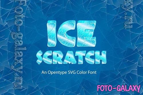 Ice Scratch font