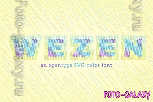 Wezen font