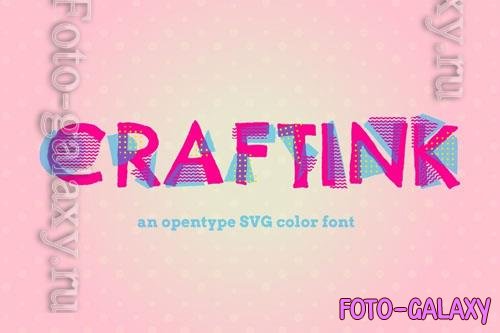 Craftink font