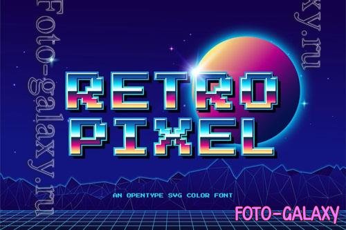 Retro Pixel font