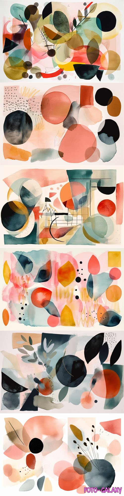 Modern Abstract Shapes Collection