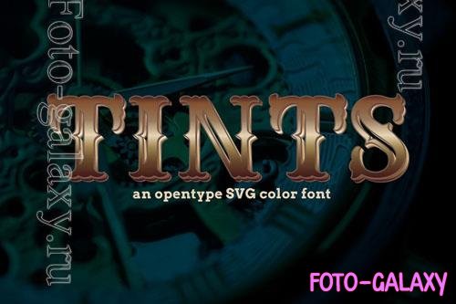 Tints font