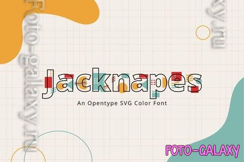 Jacknapes font