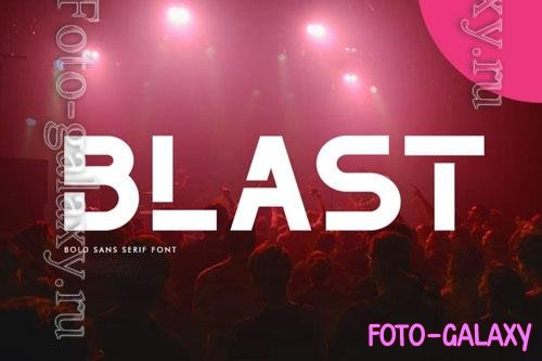 Blast font