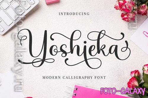 Yoshieka font