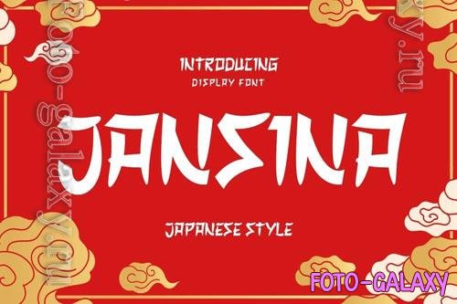 Jansina font