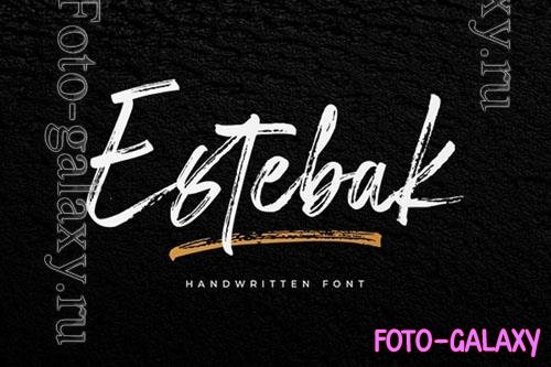 Estebak font