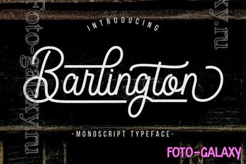 Barlington font