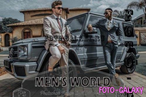 12 Men's World Photoshop Actions And ACR Presets, Handsome - 2584178
