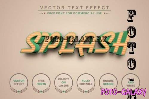 Stylish Retro - Editable Text Effect - 16514410