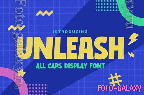 Unleash font