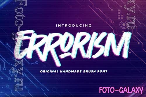 Errorism font