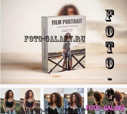 Cinematic Portrait Lightroom Presets For Mobile and desktop - 34137742