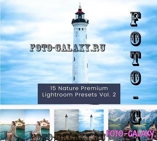 15 Nature Premium Lightroom Presets Vol. 2 - GT53C82