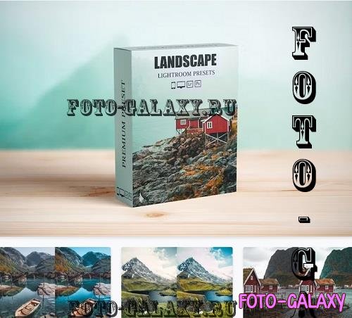 Cinematic Landscape Lightroom Presets Pack - 38262016