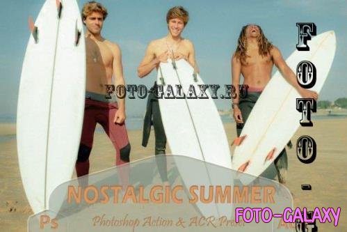 10 Nostalgic Summer Photoshop Actions And ACR Presets  - 2584196