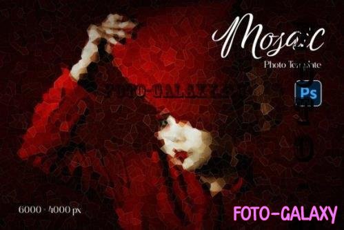 Mosaic Photo Template - 16532810