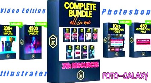 Complete Graphic Master ALL-IN-ONE Bundle