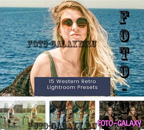15 Western Retro Lightroom Presets - 4KMRBTH