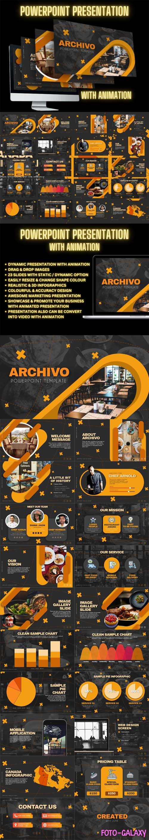 ARCHIVO - Animated PowerPoint Presentation Template