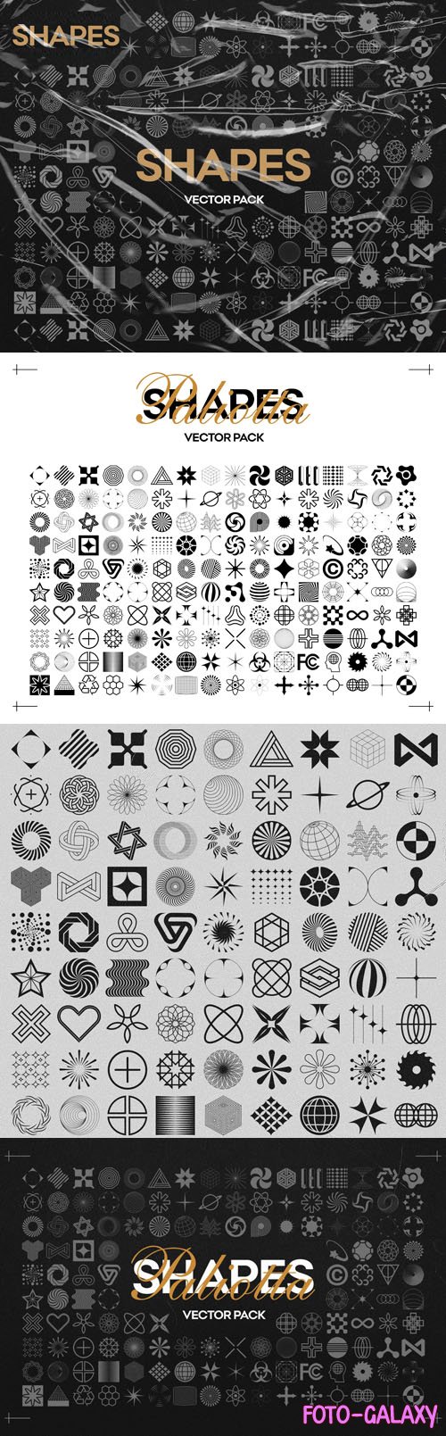 Abstract Shapes Vector Pack