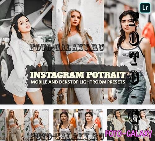 Instagram Potrait Lightroom Presets Dekstop Mobile - R2CQALR