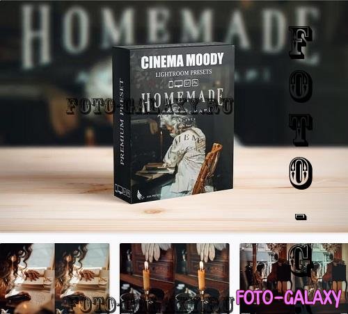 Moody Film Dark Blue Color Effect Preset - 39551718