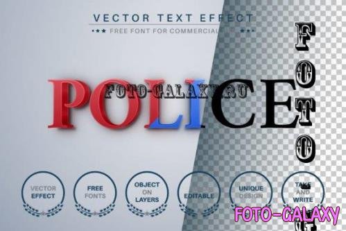 Police - Editable Text Effect - 16540204