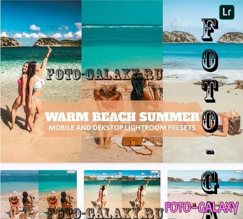 Warm Beach Summer Lightroom Presets Dekstop Mobile - SNBVJ8C
