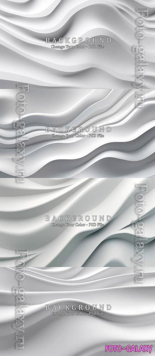 PSD abstract white and grey background