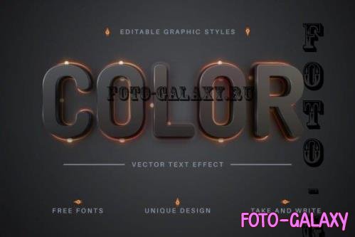 Red Glow - Editable Text Effect - 17677055