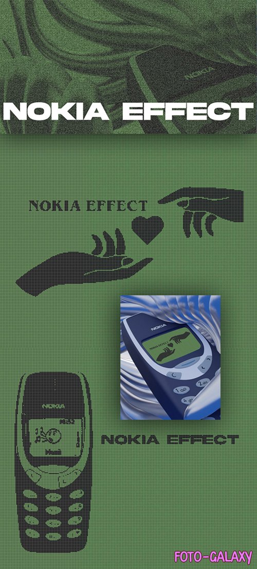 Nokia Text Effect for Photoshop