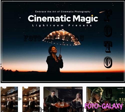 Cinematic Magic Lightroom Presets - 9DVWP2D