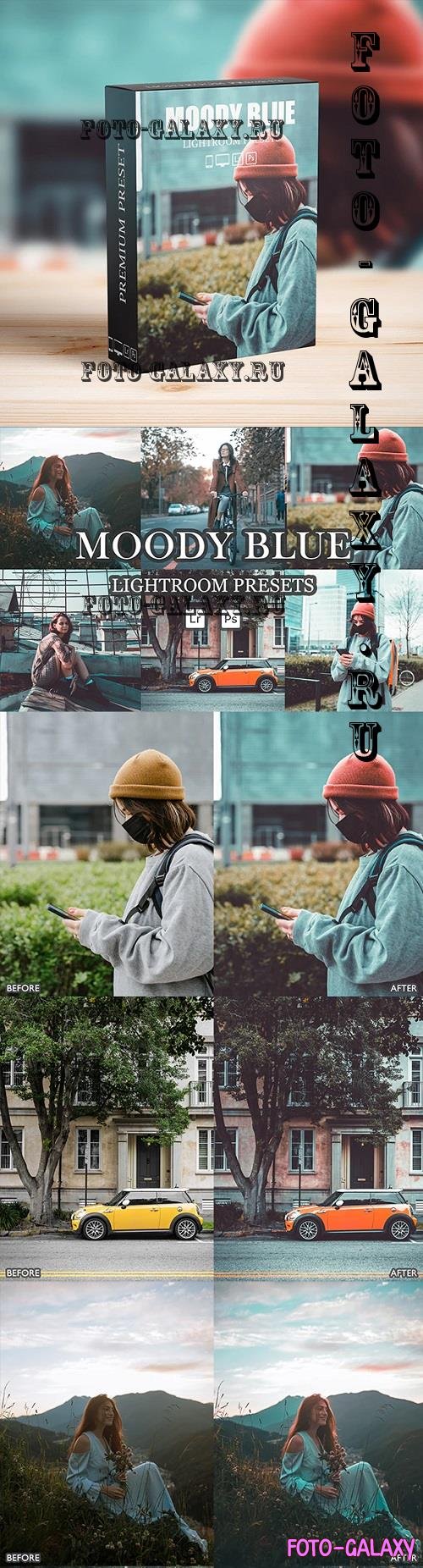 Moody Blue Lightroom Presets for Mobile and Desktop  - 32367497