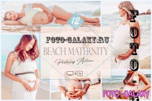 12 Photoshop Actions, Beach Maternity Ps