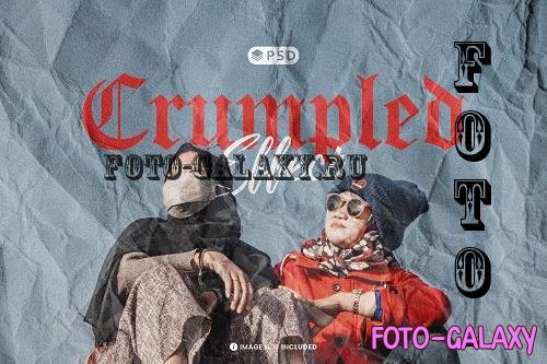 Crumpled Photo Effect - P7DM82X