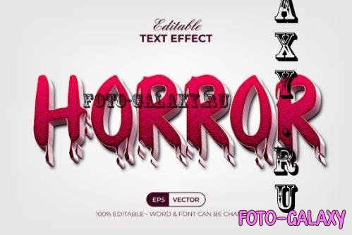 Horror Text Effect Slime Style - 21318870