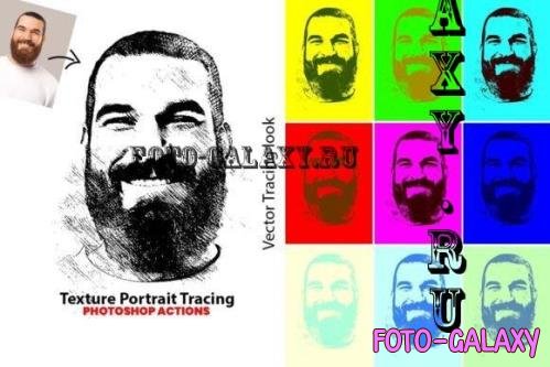Texture Portrait Tracing Plugin - 13440055